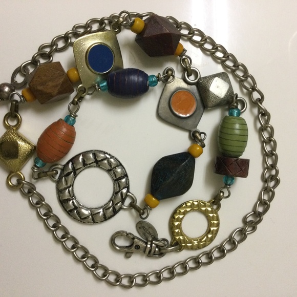 RARELY CHICO’S VINTAGE Women’s Adjustable Chain Belt - Picture 5 of 6